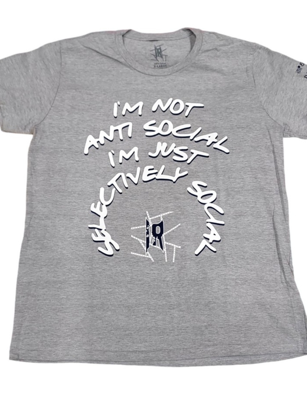 I'm Not Anti Social Women's Premium Large Tshirt